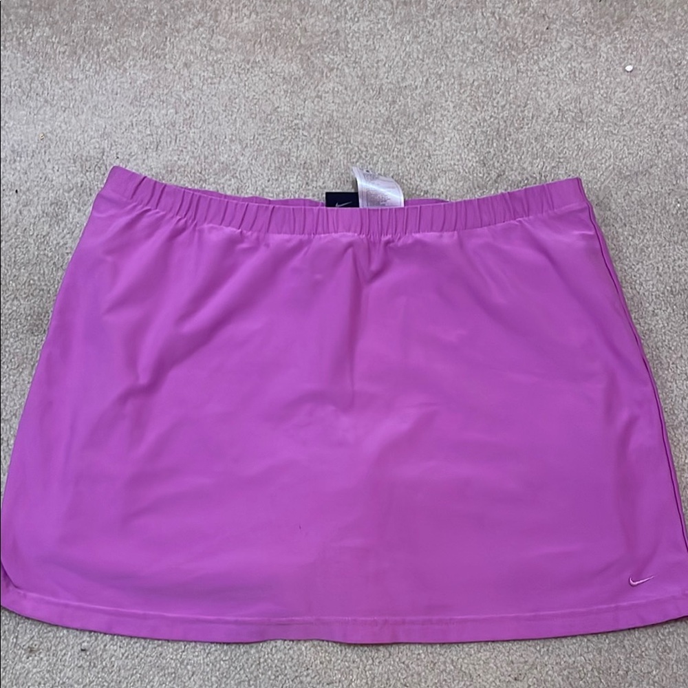 Nike Pink Purple Mini Skort Athletic Casual Size L